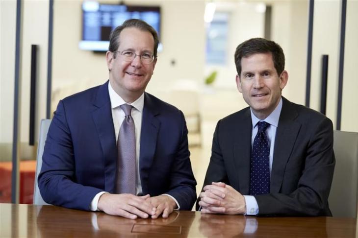 Christopher Bogart y Jonathan Molot, co-CEOs de Burford