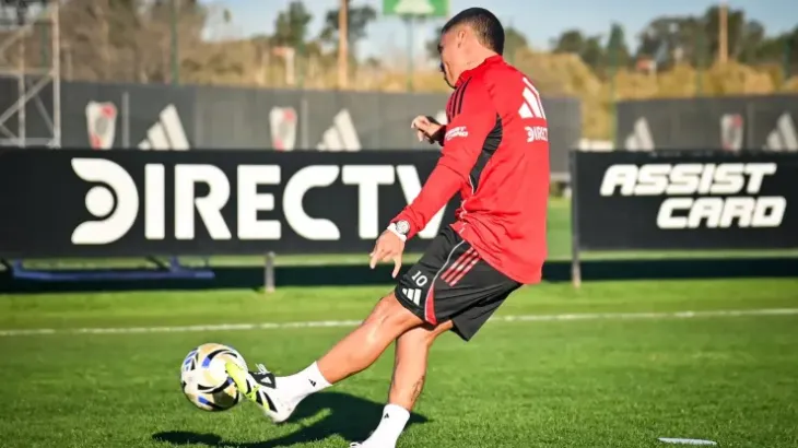 Quintero podría tener unos minutos frente a San Lorenzo en el monumental.