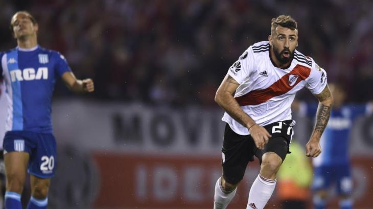 En el último tiempo, River se impuso en los mata-mata frente a Racing. En la libertadores 2018, le ganó 3 a 0 con una noche estelar de Lucas Pratto.