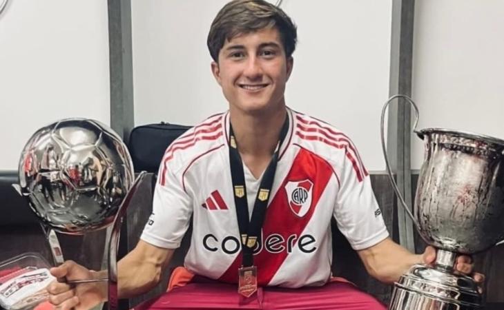 El joven oriundo de Navarro salió campeón de la reserva dírigida por Marcelo Escudero.