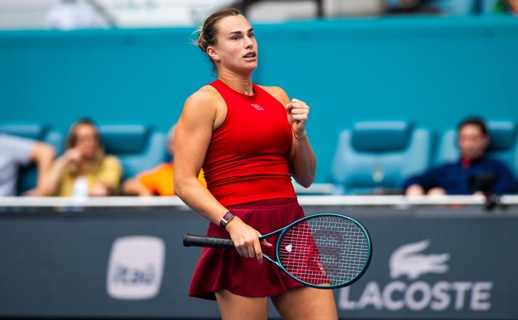 Aryna Sabalenka representará a las mujeres en la batalla de los sexos.