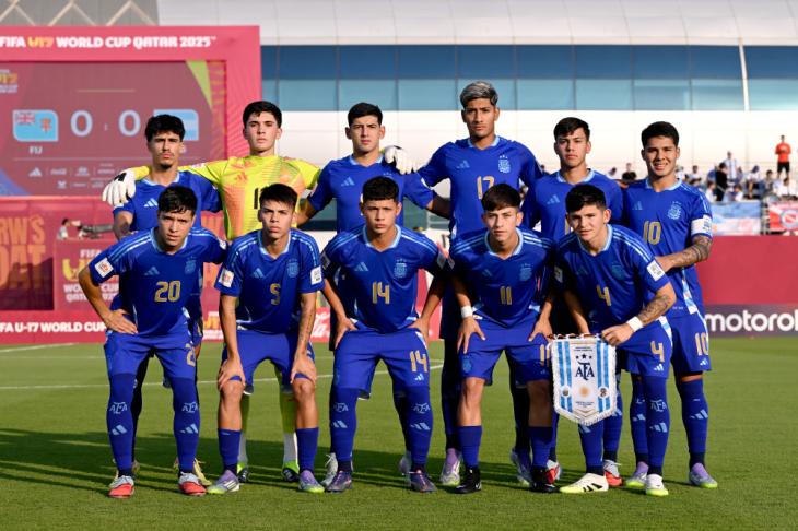 La selección Argentina Sub-17 fue la mejor en fase de grupos del torneo.