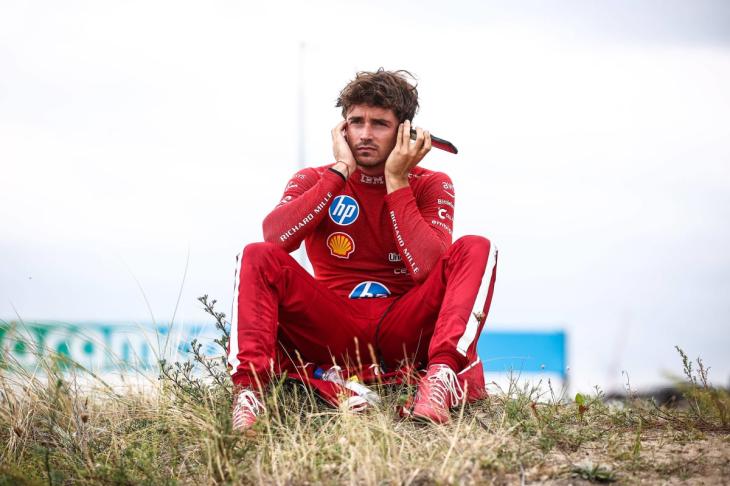 Charles Leclerc, al igual que Ferrari, tuvo un fin de semana para el olvido y caen en la clasificación de constructores de la F1.