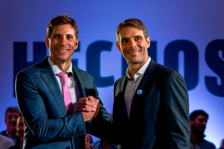 Los hermanos Passaglia, impulsores del espacio Hechos en la Legislatura bonaerense.