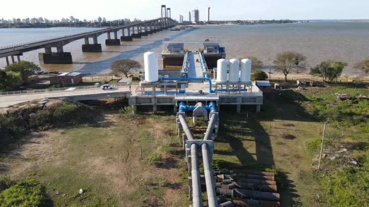 Obras del segundo acueducto del interior chaque&ntilde;o financiadas por el Estado nacional.