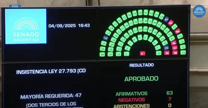 El Senado aprob&oacute; la Ley de Emergencia en Discapacidad el 10 de junio, pero el Gobierno la vet&oacute;.