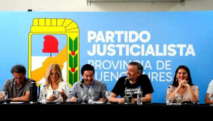 Sede del PJ bonaerense en medio de la definici&oacute;n del cronograma electoral.