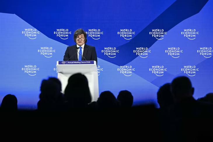 El Foro Econ&oacute;mico Mundial de Davos, escenario del discurso que volvi&oacute; tendencia a Milei y Maquiavelo.