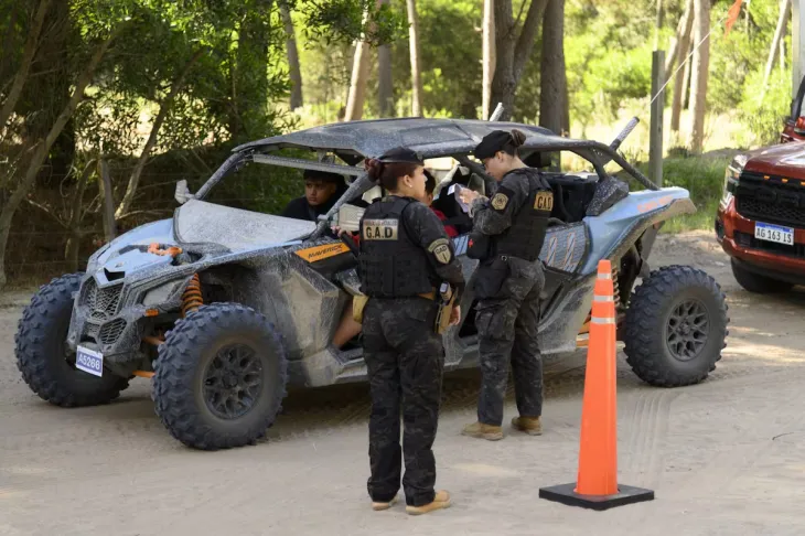 Controles a cuatriciclos y veh&iacute;culos UTV en playas de la costa atl&aacute;ntica bonaerense.