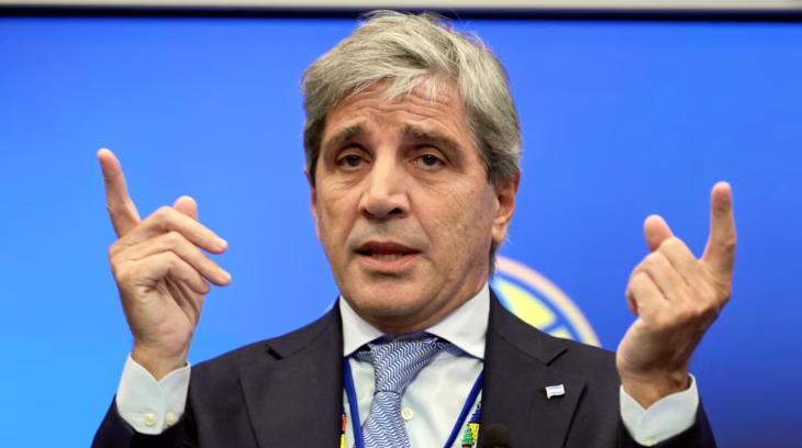 Luis Caputo, ministro de Econom&iacute;a, impulsor de la Ley de Inocencia Fiscal.