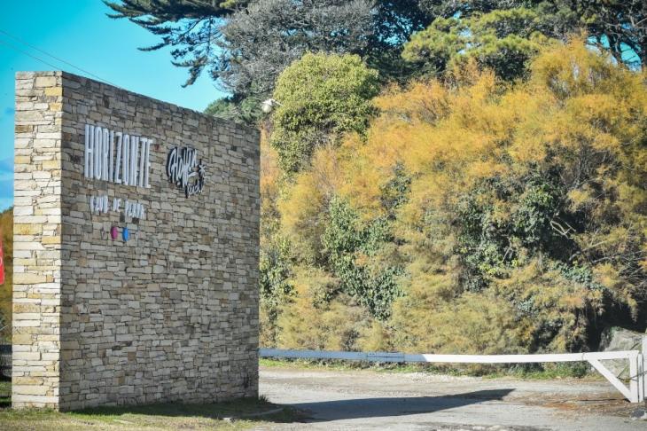 Sede de la Derecha Fest en el sur de Mar del Plata.