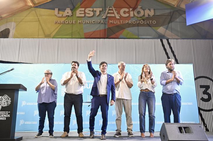 Axel Kicillof lanzó en Avellaneda una advertencia sobre la economía de Milei.