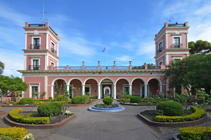 Fachada del Palacio San Jos&eacute; donde se realizar&aacute; el acto oficial del 3 de febrero.
