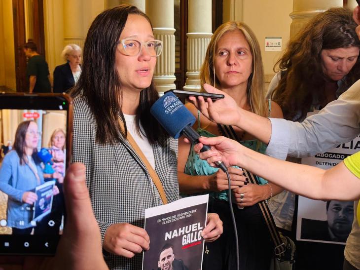 Nahuel Gallo y Germ&aacute;n Giuliani, ciudadanos argentinos detenidos en Venezuela.
