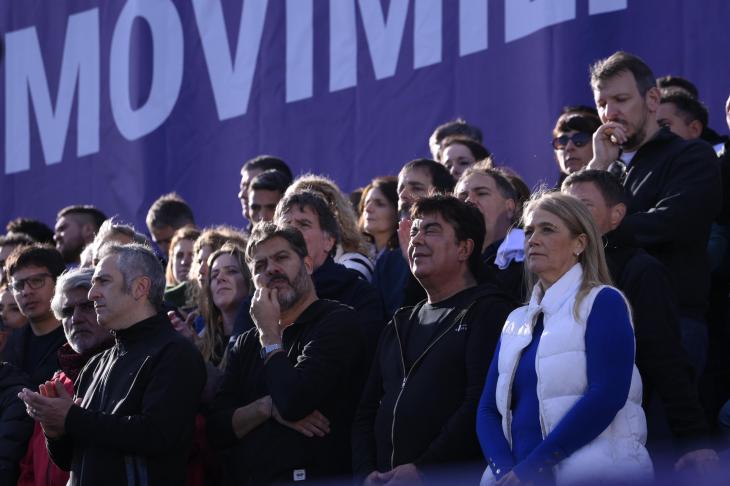 Fernando Espinoza, intendente de La Matanza, desplazado de la presidencia del Congreso del PJ.