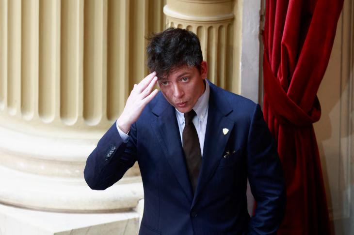 Santiago Caputo, en el centro de la pol&eacute;mica tras la denuncia de Villarruel.