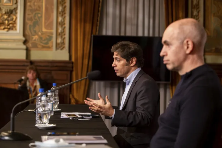 Dirigentes se&ntilde;alados por Lucas Ghi como posibles aliados para un nuevo frente.