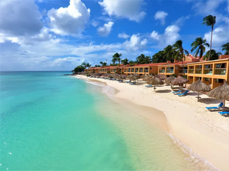 Resort de lujo en Aruba donde se habr&iacute;a hospedado la familia Adorni.