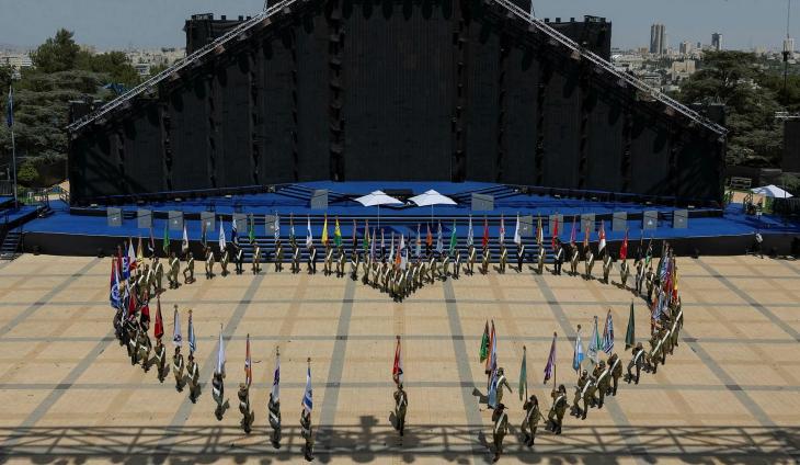 El acto se registr&oacute; con antelaci&oacute;n ante la posibilidad de que se reabriera el fuego entre Israel e Ir&aacute;n.