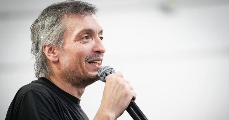 El diputado nacional M&aacute;ximo Kirchner analizando la estrategia electoral del peronismo.