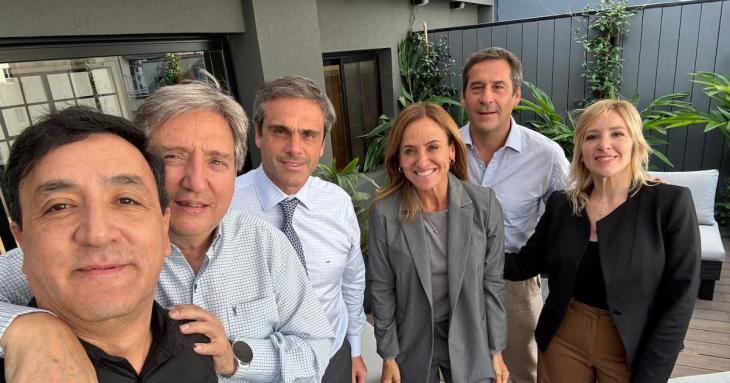 Los tres referentes principales del PJ Federal coordinando las comisiones de trabajo.