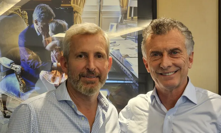 Mauricio Macri baraja el nombre de Frigerio como uno de los posibles candidatos presidenciales del PRO para 2027
