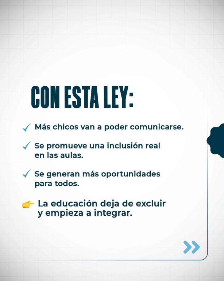 Enumeraci&oacute;n de los beneficios sociales y educativos que traer&aacute; la aplicaci&oacute;n de la nueva ley.