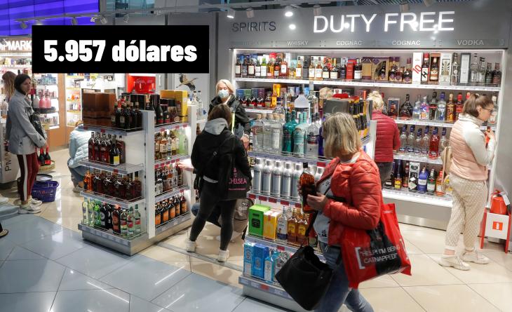 El reporte oficial detalla 45 operaciones en tiendas libres de impuestos en cuatro continentes distintos.