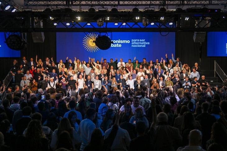 M&aacute;s de 4.000 dirigentes participaron del lanzamiento del Peronismo Federal en la Ciudad de Buenos Aires.