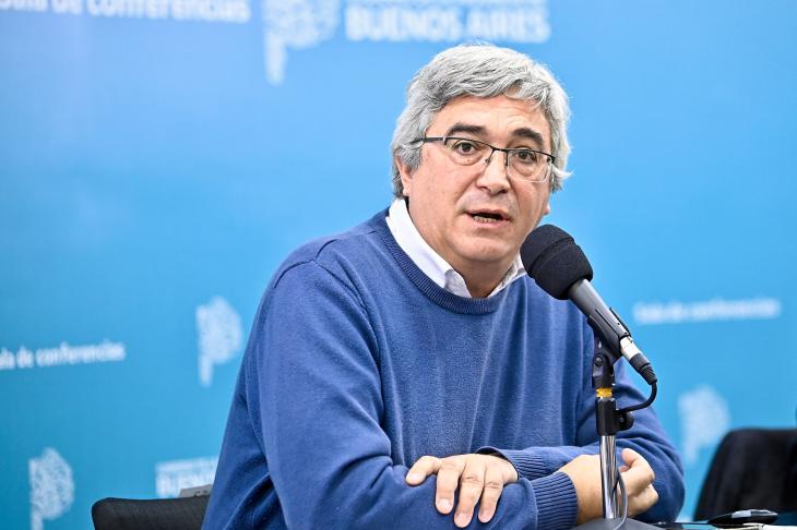 Javier Rodr&iacute;guez, ministro de Desarrollo Agrario de la Provincia de Buenos Aires.