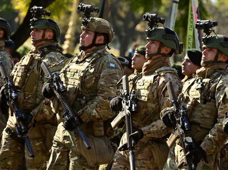 Fuerzas Armadas de Argentina: estarían exceptuados de un eventual shutdown, anuncio´Milei.