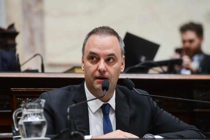 Manuel Adorni presenta el Informe de Gesti&oacute;n en la C&aacute;mara de Diputados