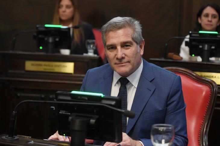 El senador bonaerense Sergio Vargas, de Unión y Libertad
