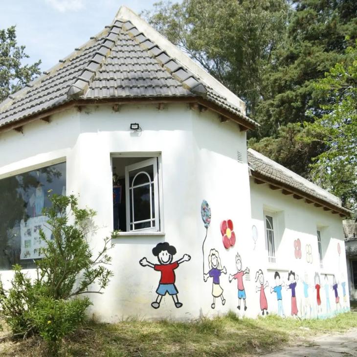 Hogar del Padre Cajade en Arana, La Plata.