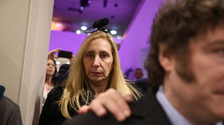Karina Milei, secretaria general de la Presidencia, en Casa Rosada