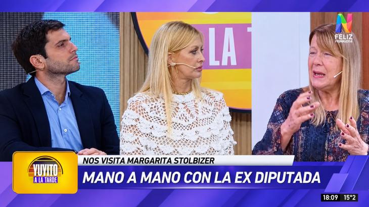 Margarita Stolbizer en Yuyito a la Tarde por Net TV.