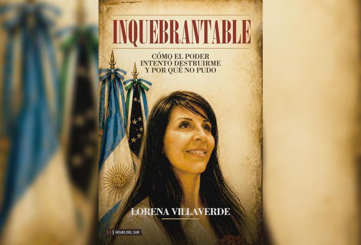Tapa del libro Inquebrantable de Lorena Villaverde, editorial Hojas del Sur
