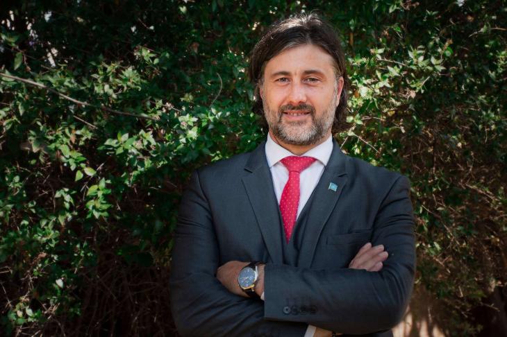 Juez José Antonio Michilini, presidente del Tribunal Oral Federal 5.