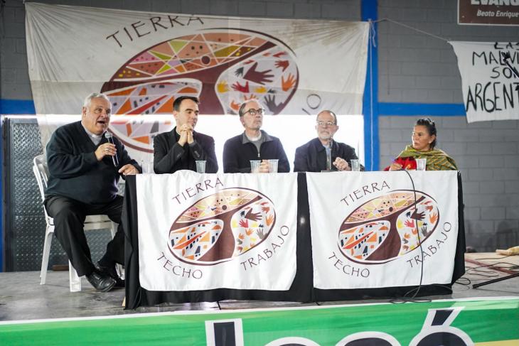 Mesa del Encuentro Regional de Movimientos Populares en la Ciudad Papa Francisco, La Matanza