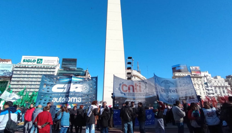 Incidentes en el centro por la marcha de la muerte de Facundo Molares