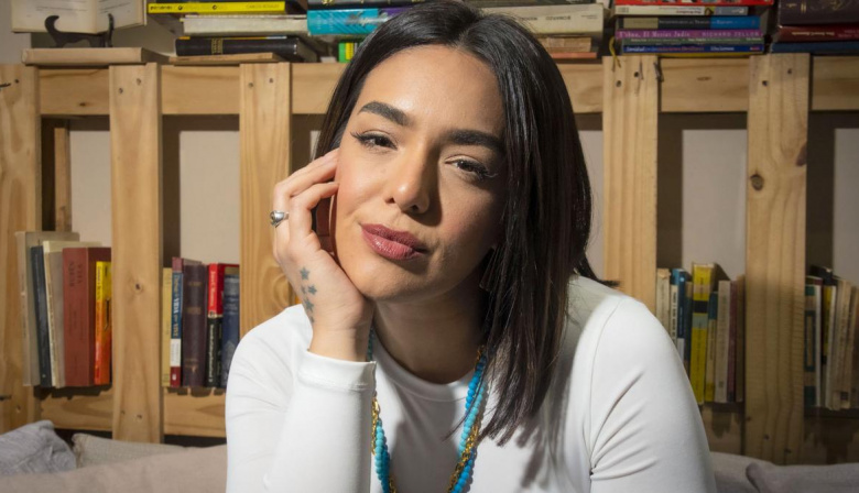 Ángela Leiva y un cuartetazo: 'Te Portaste Mal'