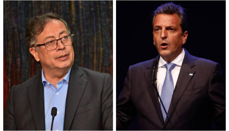 "Esperanza o barbarie", el fuerte respaldo del presidente de Colombia a Sergio Massa