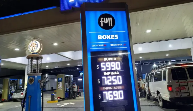 Aumento de combustibles: YPF se sumó al incremento de hasta 37%