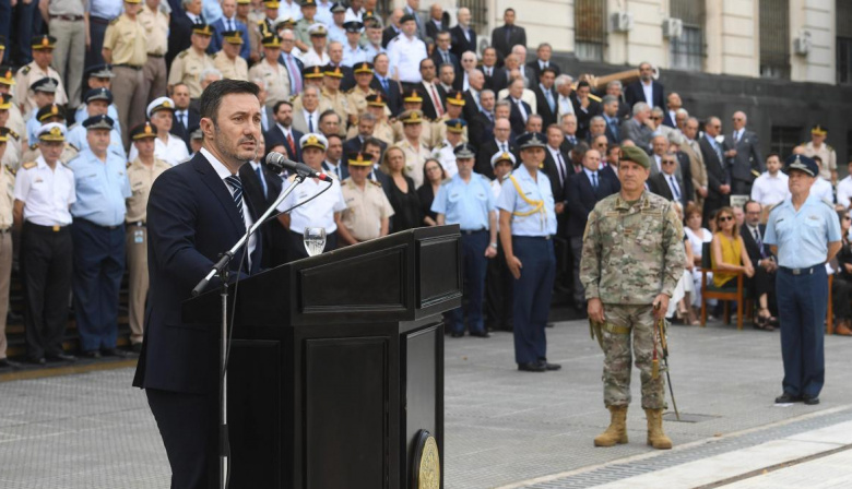 La respuesta de Petri a Villarruel por el rol de los militares contra el narcotráfico: “Es otro contexto”