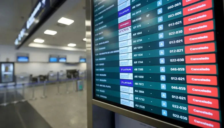 Aeronáuticos realizarán asambleas en Aeroparque el lunes y habrá demoras en los vuelos