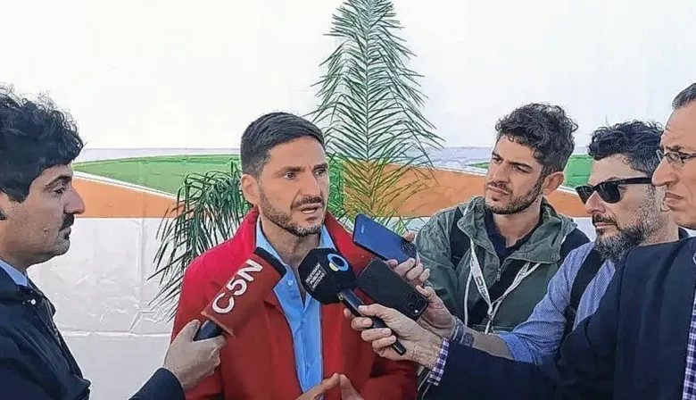 Pullaro en ExpoAgro expusó las condiciones de Santa Fe tras la convocatoria al Pacto de Mayo