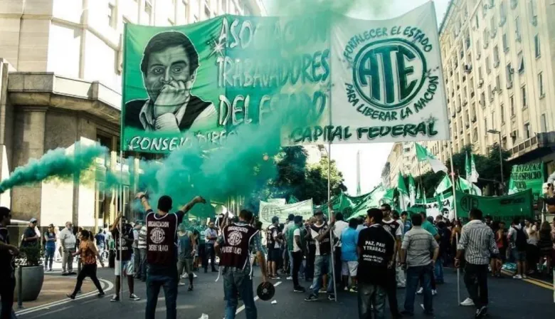 Comienza el plan de lucha de ATE por despidos: anuncian paro, toma de edificios públicos y movilizaciones