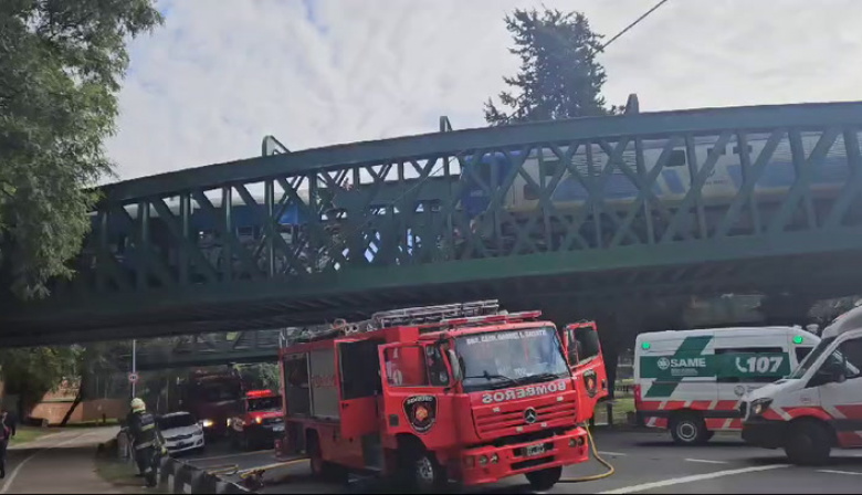 Pánico en Palermo: chocaron dos trenes y hay pasajeros heridos