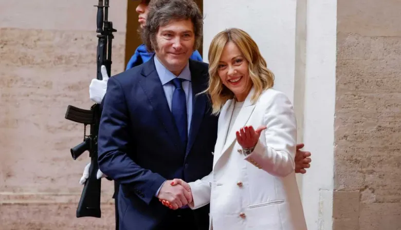 Milei llegó a Italia para la cumbre del G7 donde tendrá una intensa actividad