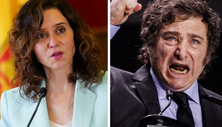 Milei en España: denuncian que es ilegal la medalla que le otorgará Isabel Díaz Ayuso